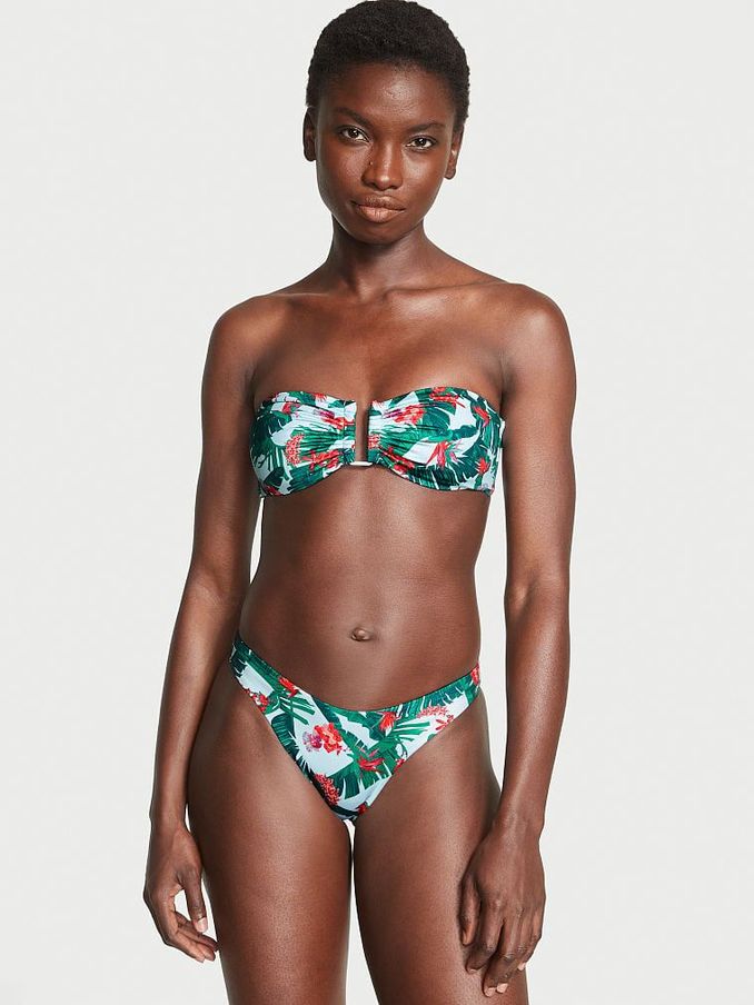 Blue Palm Brazilian Bikini Bottom (Q31780) | £12