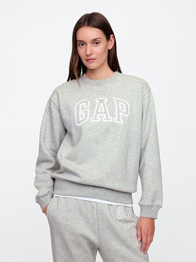 Light Grey Logo Crew Neck Sweatshirt (Q34336) | £30