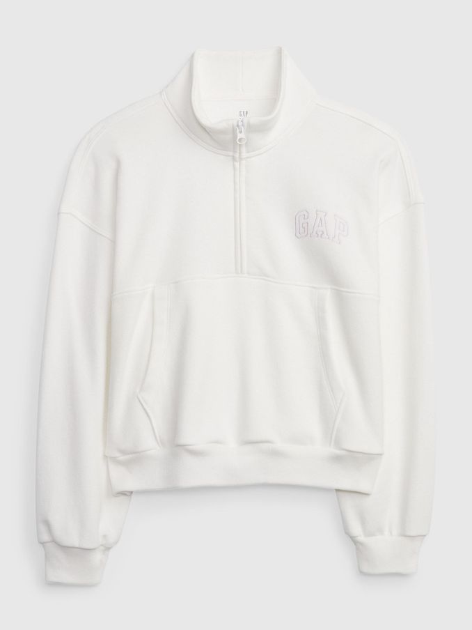 White Logo Pullover Jumper (Q35459) | £14