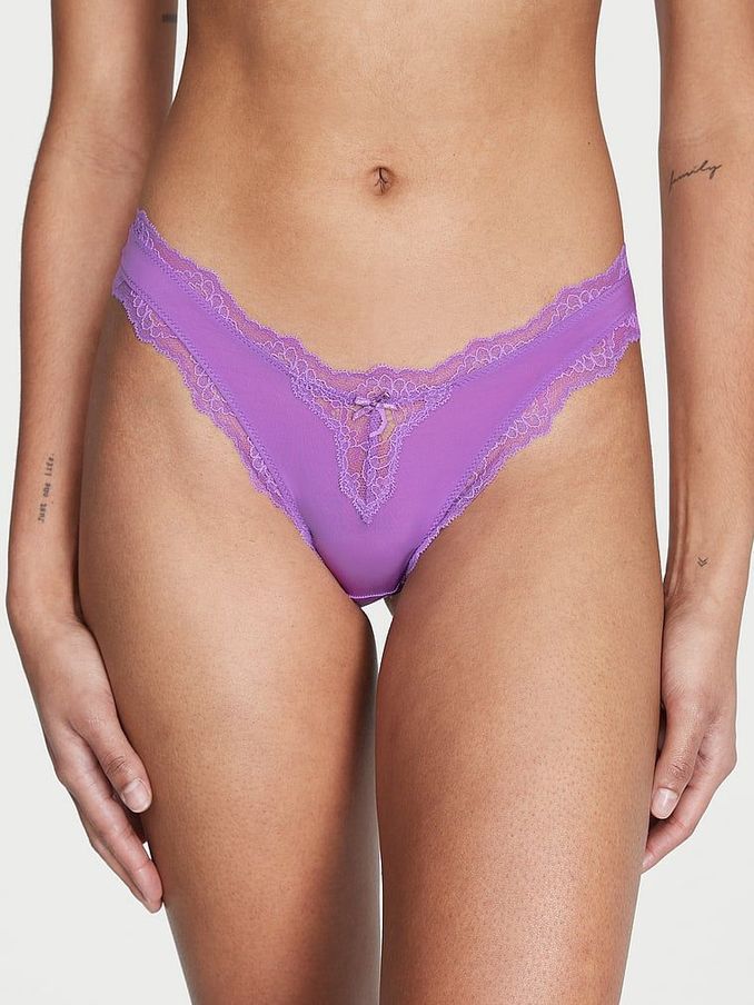 Purple Tease Brazilian Knickers (Q43007) | £7