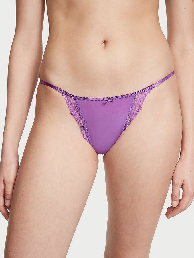 Purple Tease Bikini Knickers (Q43011) | £7