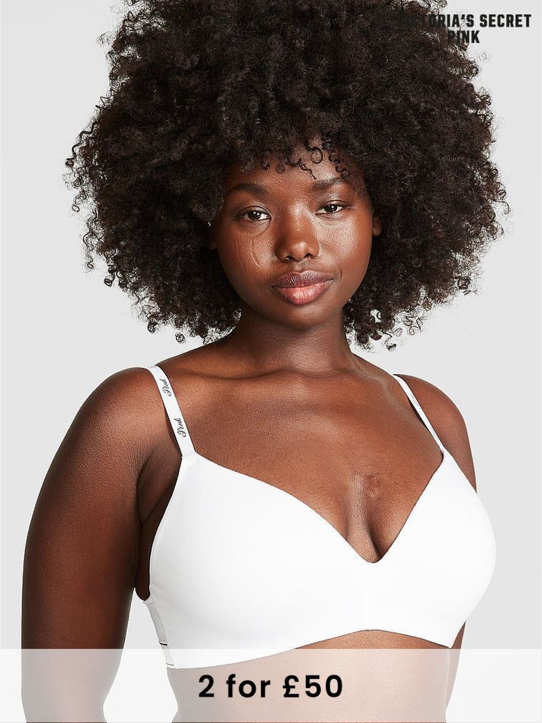 White Non Wired Push Up Push Up Bra (Q43515) | £29