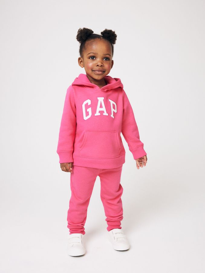 Pink Arch Logo Pull On Joggers (12mths-5yrs) (Q43562) | £15
