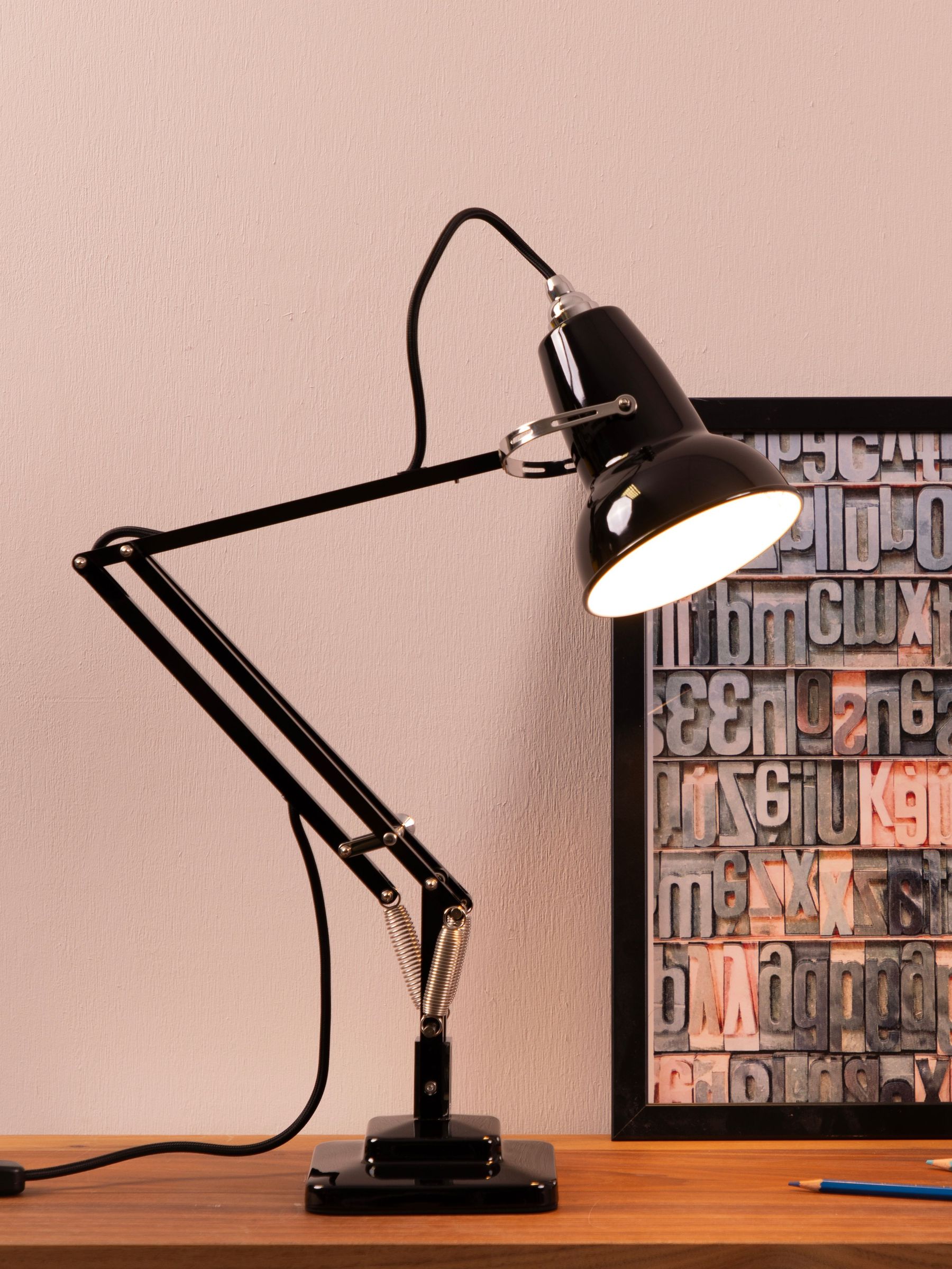 Anglepoise Black Original 1227™ Mini Desk Lamp (Q44724) | £190