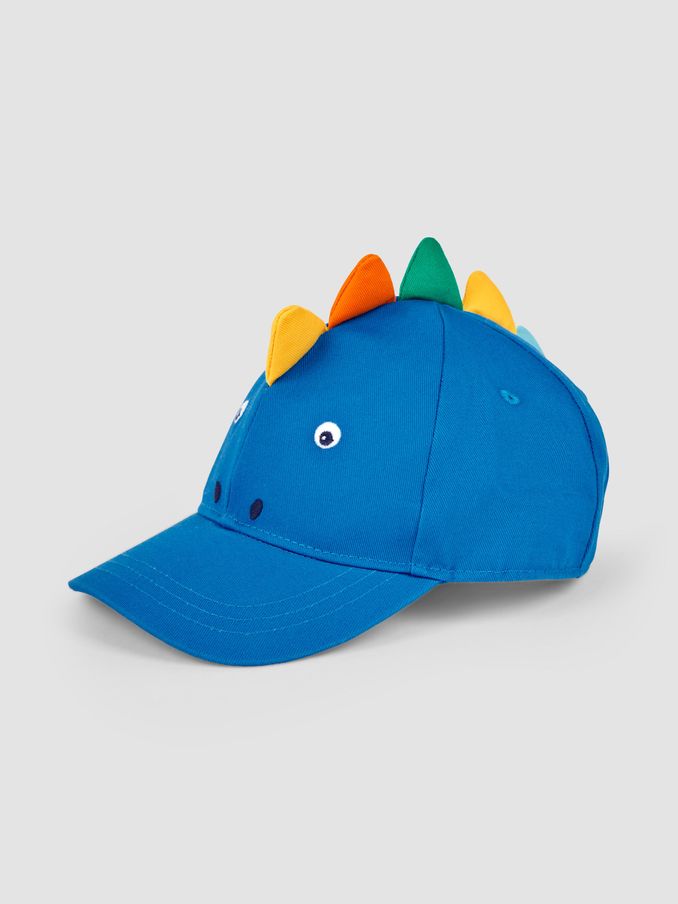 Dinosaur Cap in Cobalt (Q45419) | £15