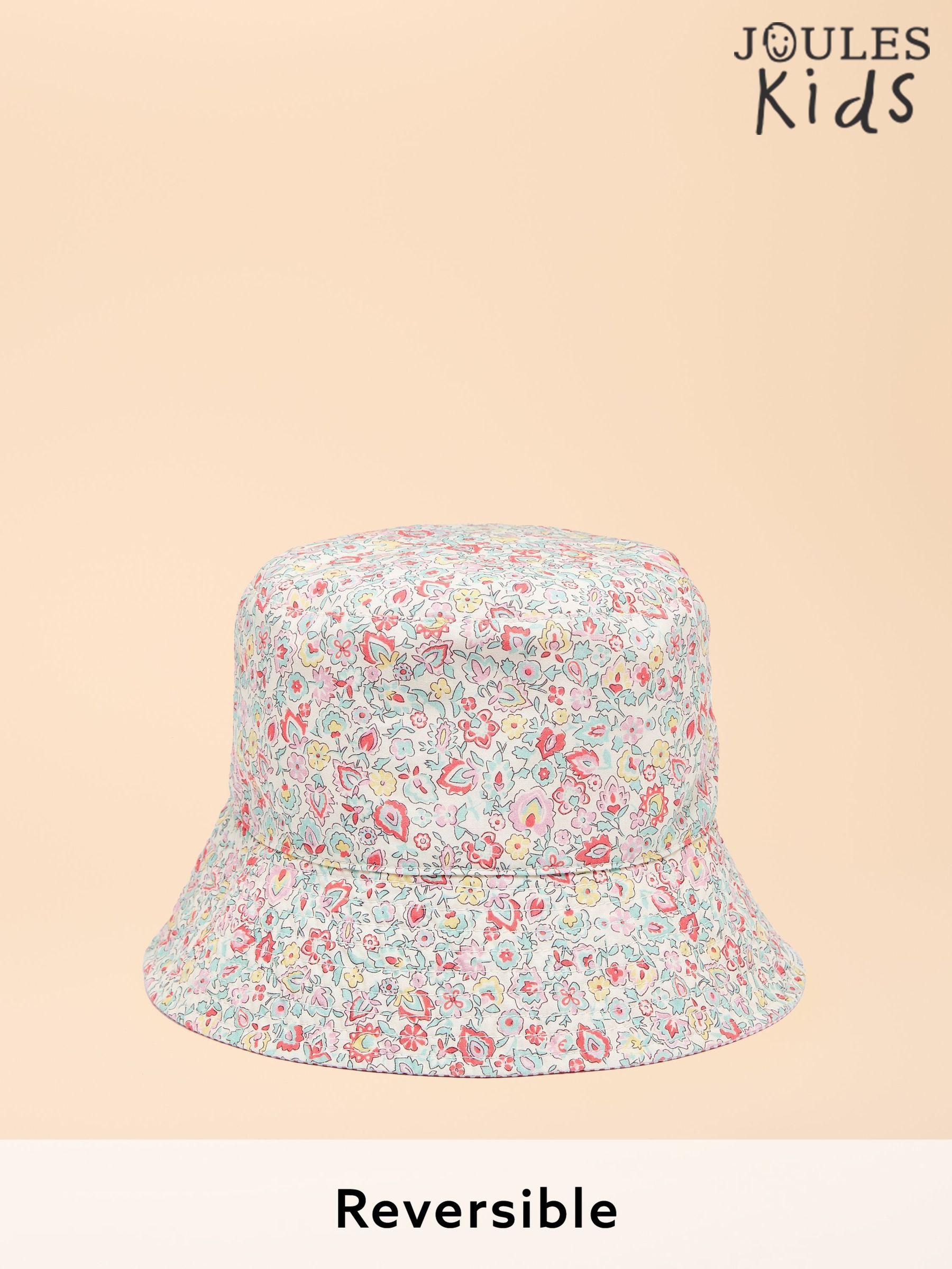 Girls' Bayley Multi Reversible Floral Bucket Hat (Q47954) | £12