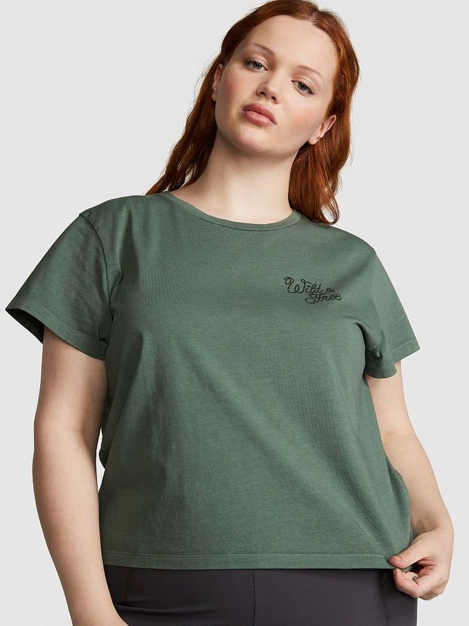 Fresh Forest Green Short Sleeve Dreamer T-Shirt (Q57388) | £10