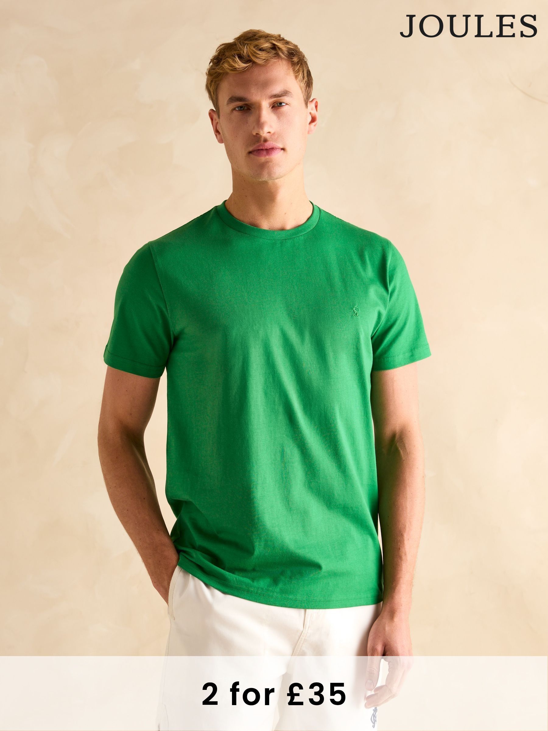Everyday Green Crew Neck T-Shirt (Q62017) | £20