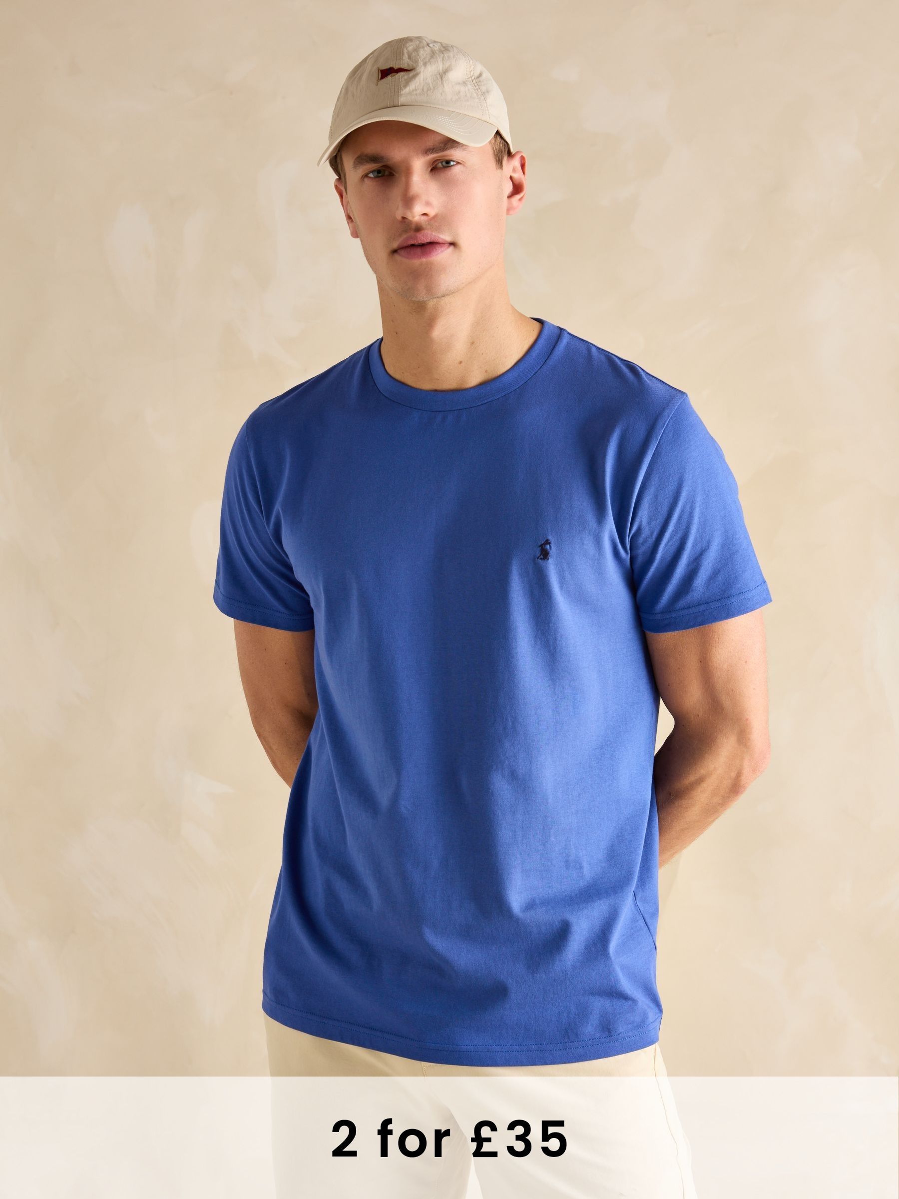 Everyday Dark Blue Crew Neck T-Shirt (Q62022) | £20