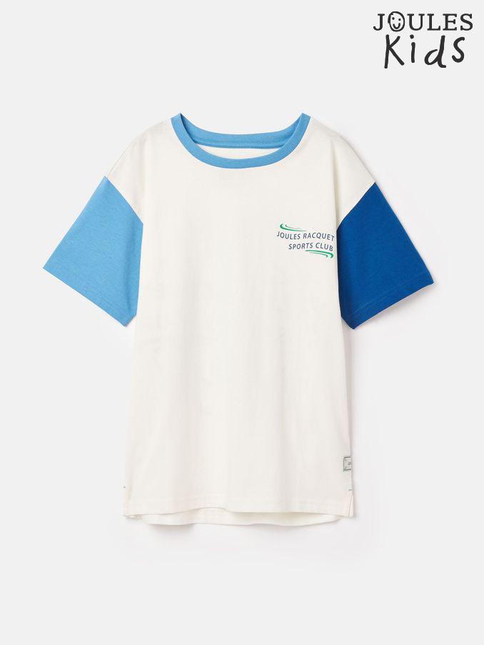 Ben White/Blue Short Sleeve T-Shirt (Q66227) | £7 - £8