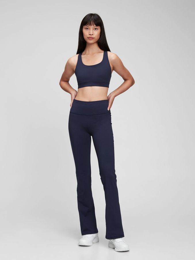 Blue Flare High Waisted Power Stretch Leggings (Q68139) | £45