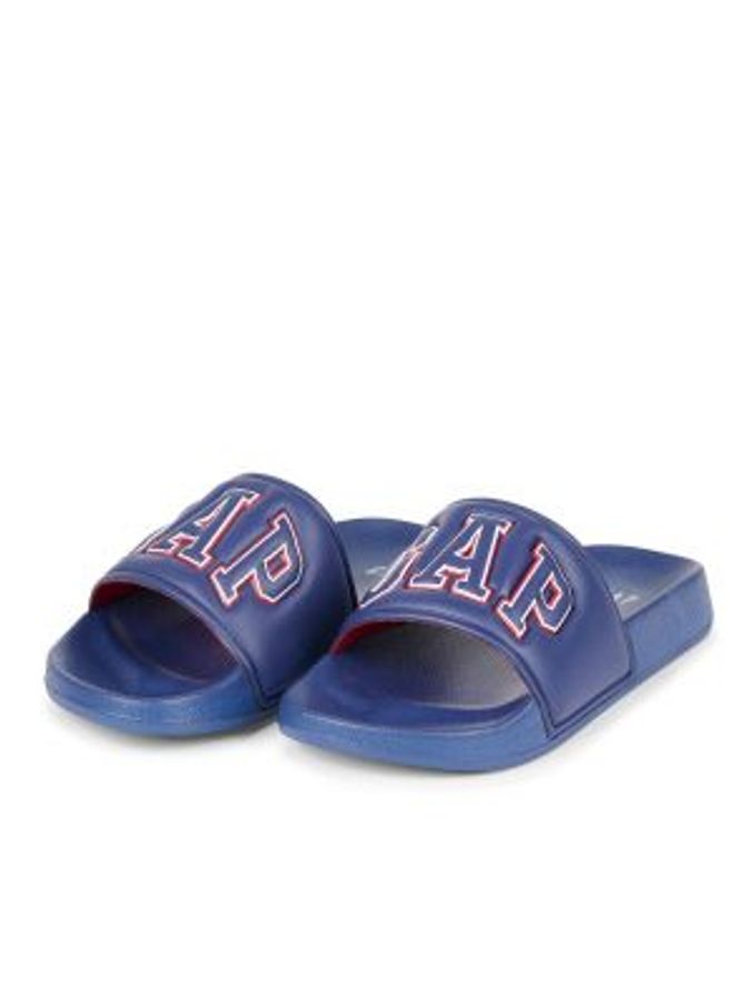 Navy Blue Kids Austin Logo Sliders (Q69489) | £20