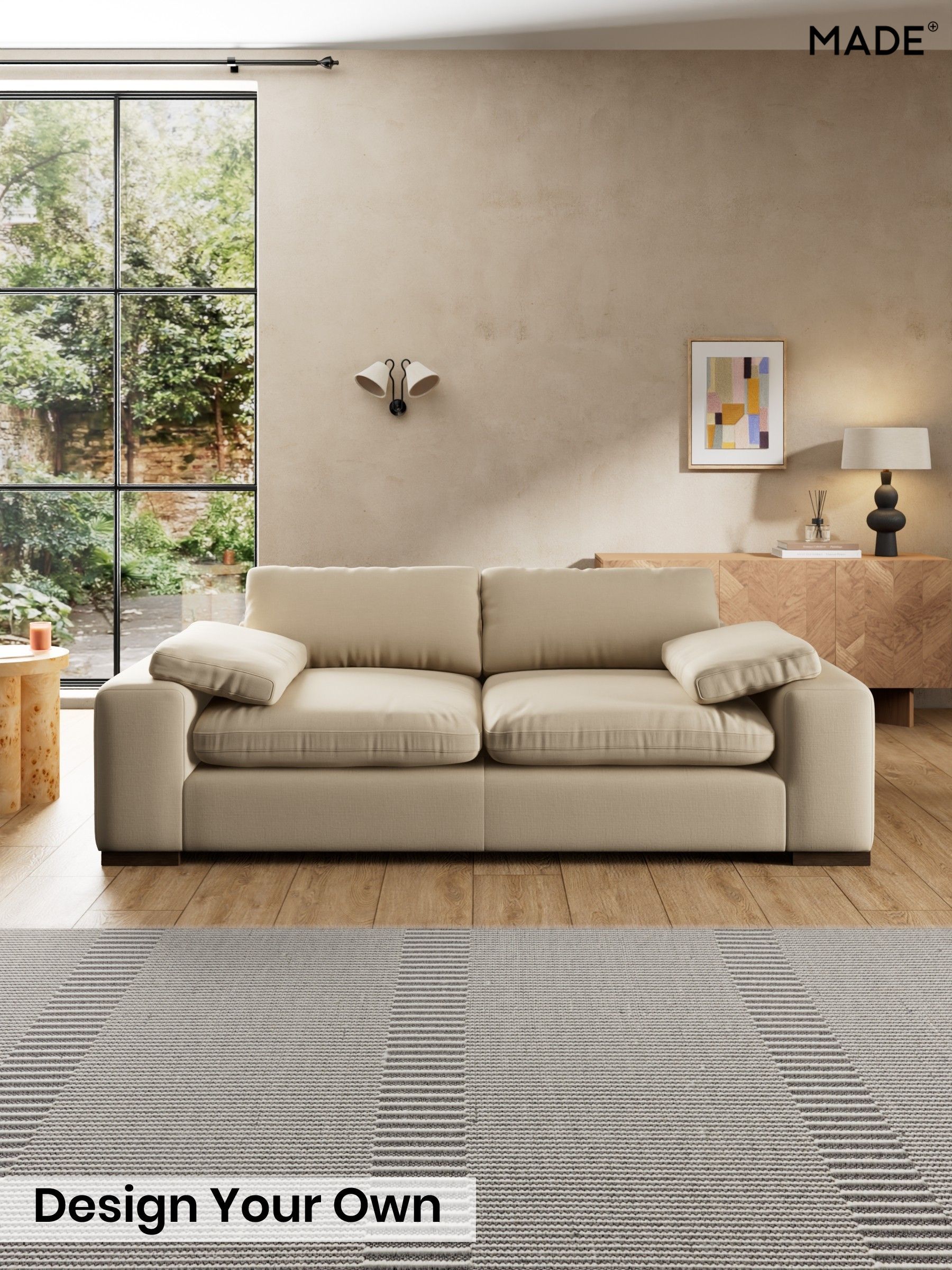 Natural Blend/Mid Natural - Melbourne Luxe By Made