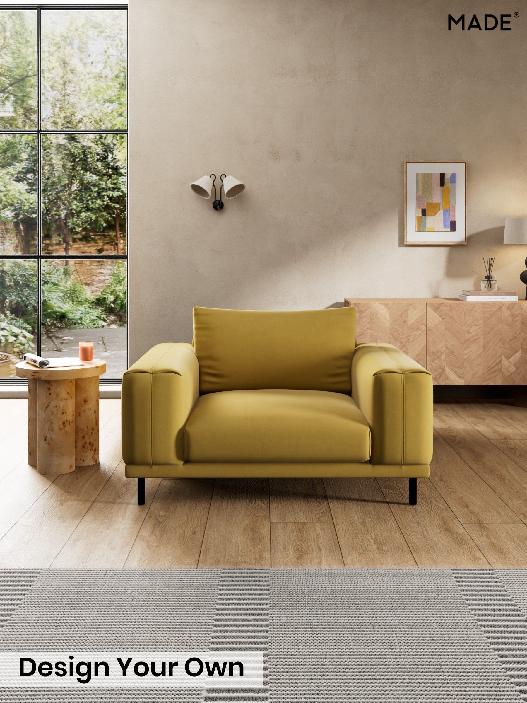 Cotton Velvet Blend/Honey Yellow - Odin By Made