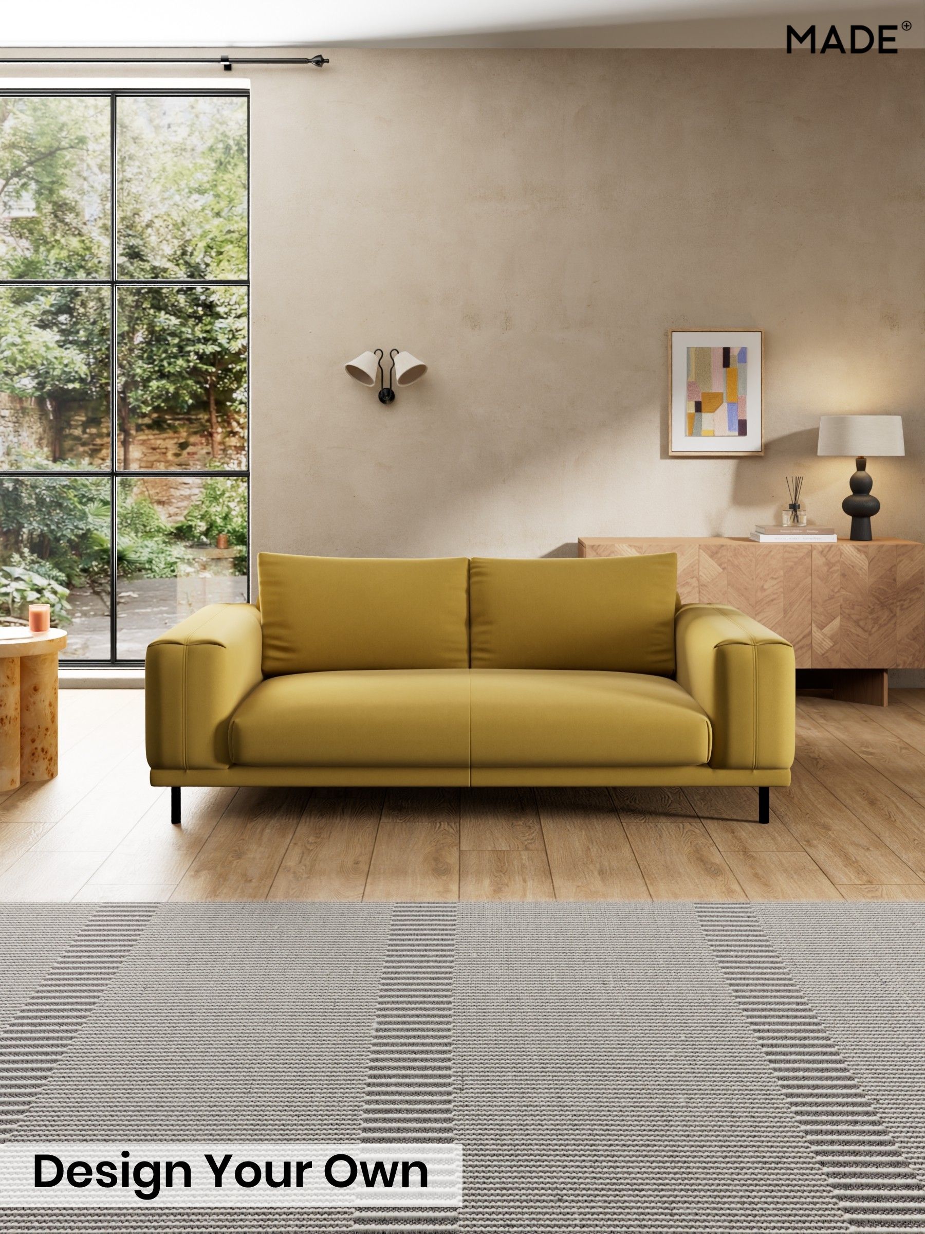 Cotton Velvet Blend/Honey Yellow - Odin By Made