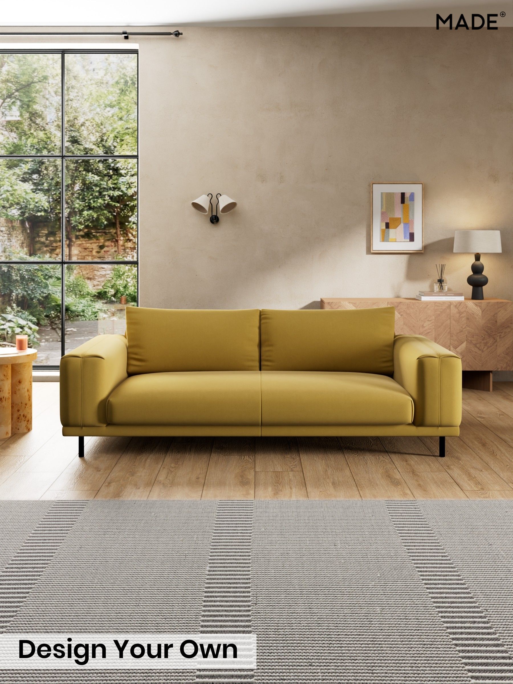 Cotton Velvet Blend/Honey Yellow - Odin By Made