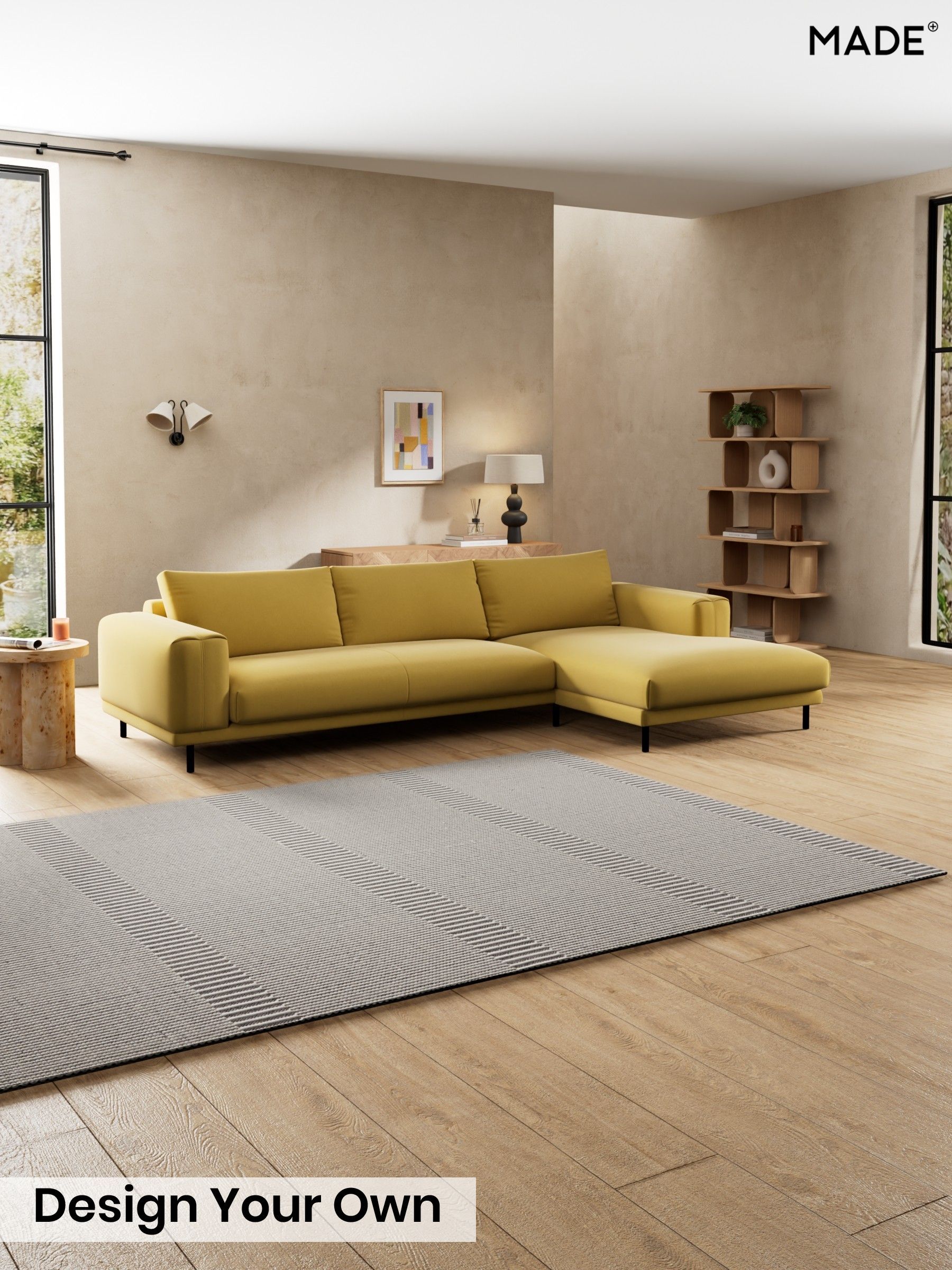 Cotton Velvet Blend/Honey Yellow - Odin By Made