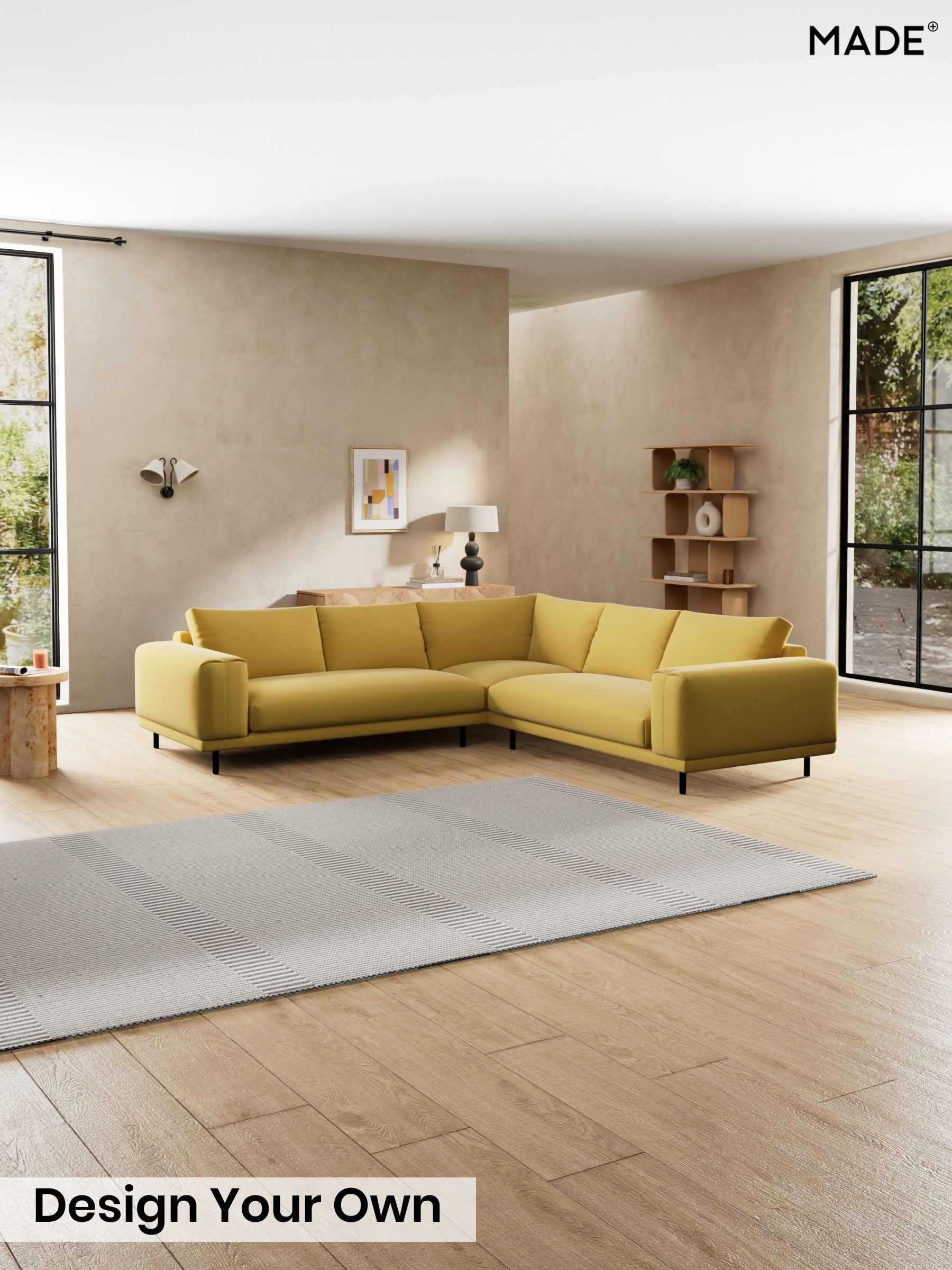 Cotton Velvet Blend/Honey Yellow - Odin By Made