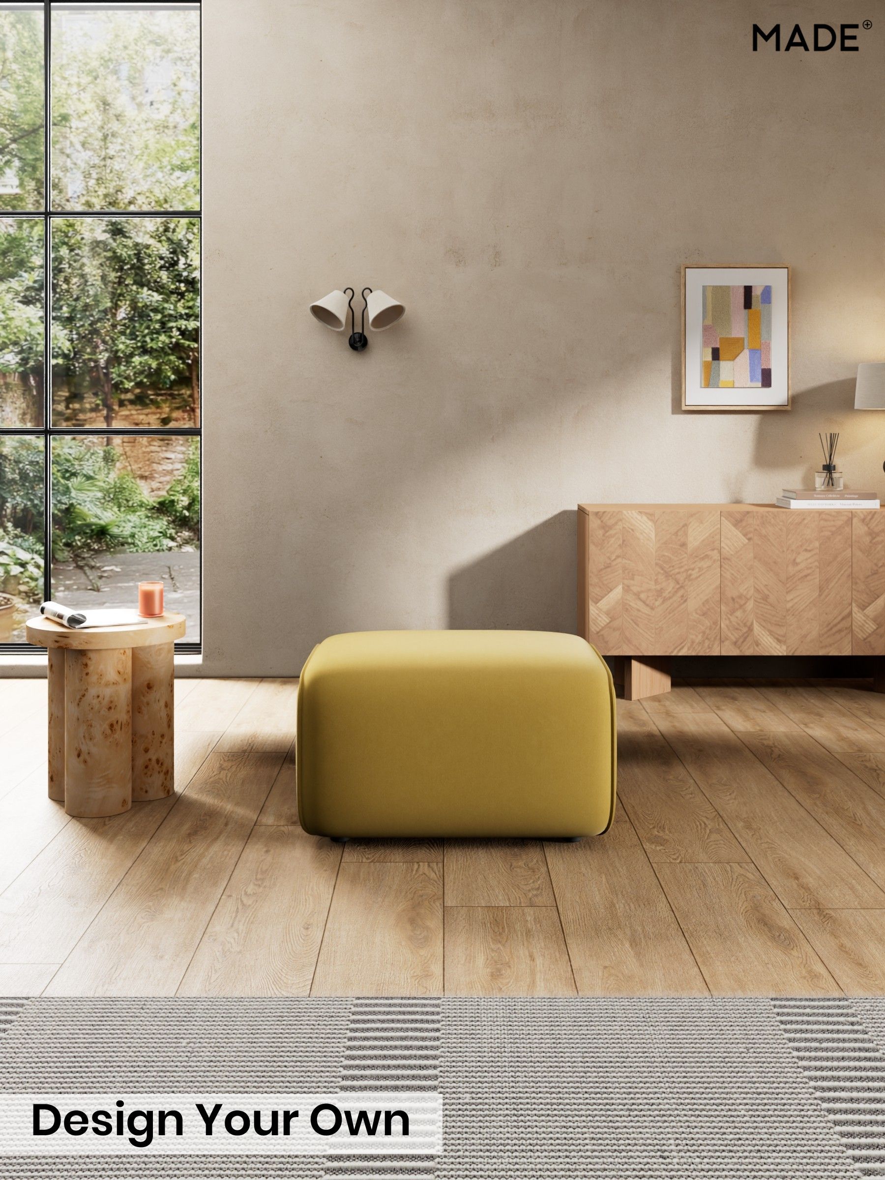 Cotton Velvet Blend/Honey Yellow - Avalon By Made