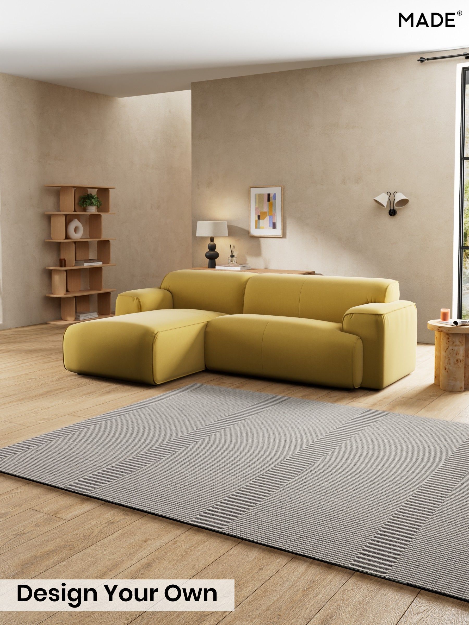Cotton Velvet Blend/Honey Yellow - Avalon By Made