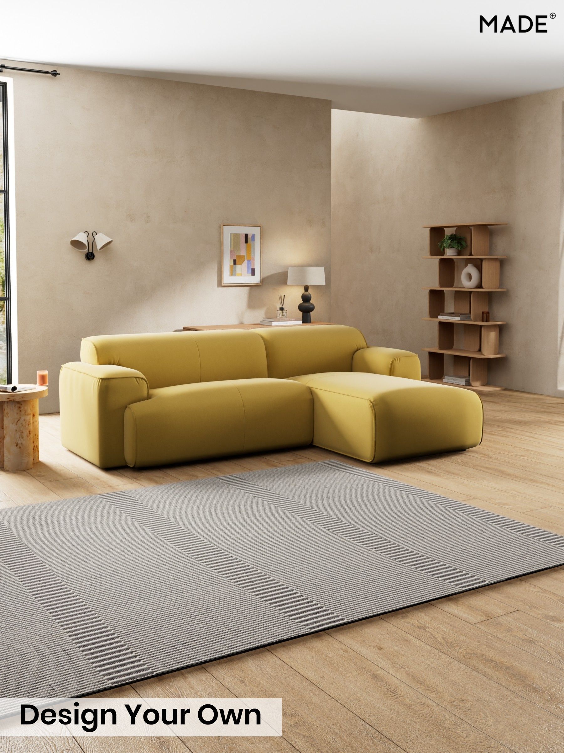 Cotton Velvet Blend/Honey Yellow - Avalon By Made