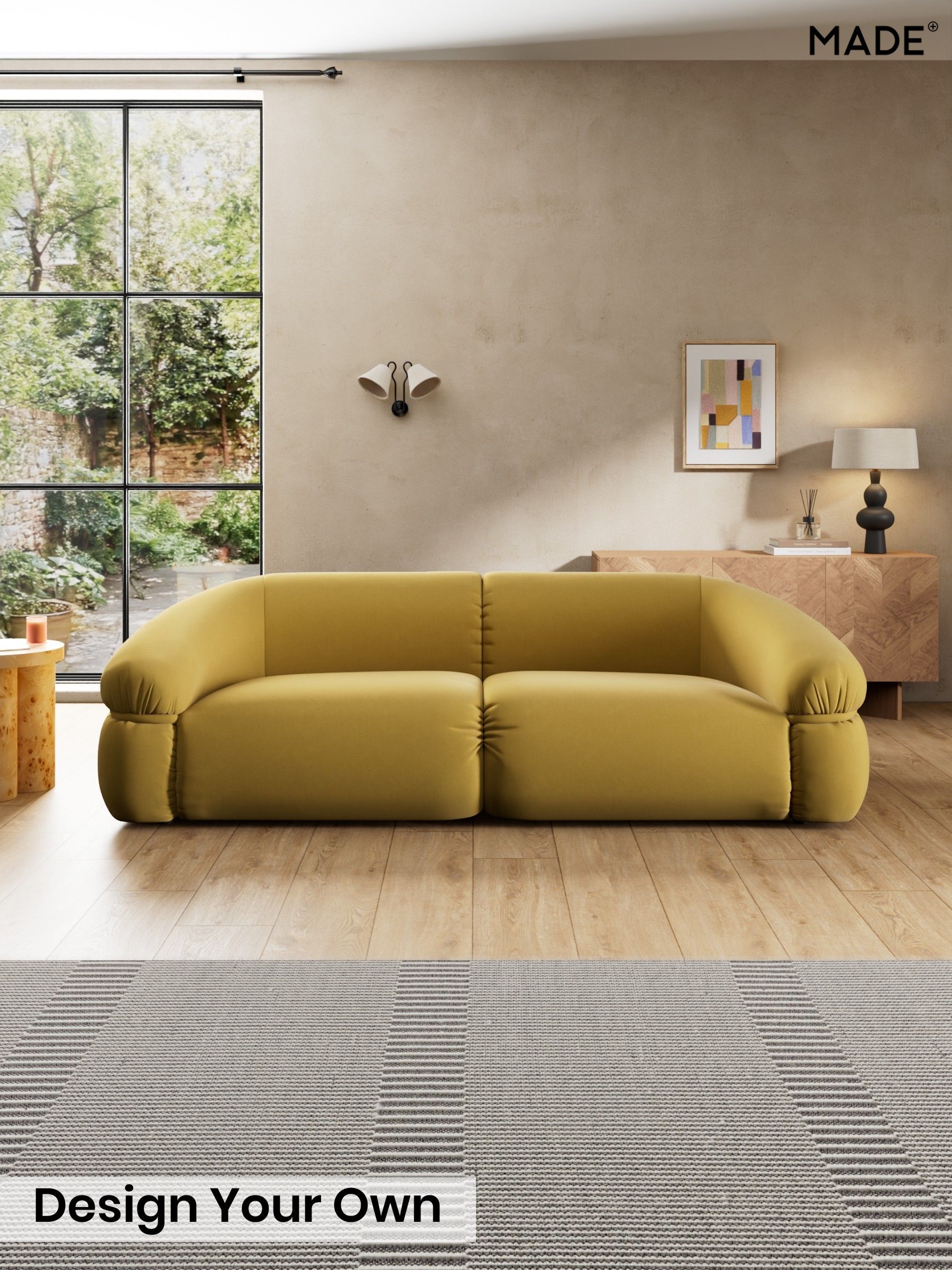 Cotton Velvet Blend/Honey Yellow - Soma By Made