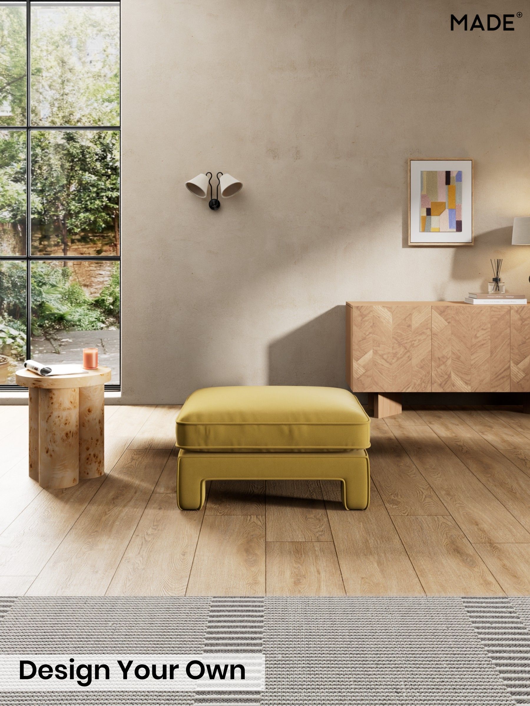 Cotton Velvet Blend/Honey Yellow - Holloway By Made