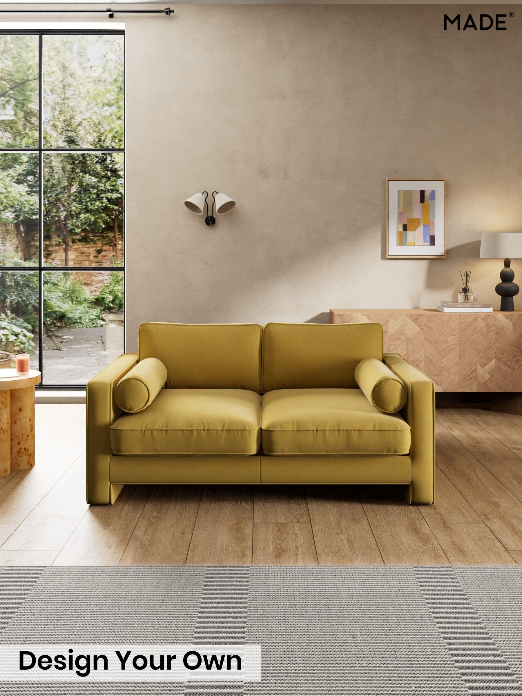 Cotton Velvet Blend/Honey Yellow - Holloway By Made