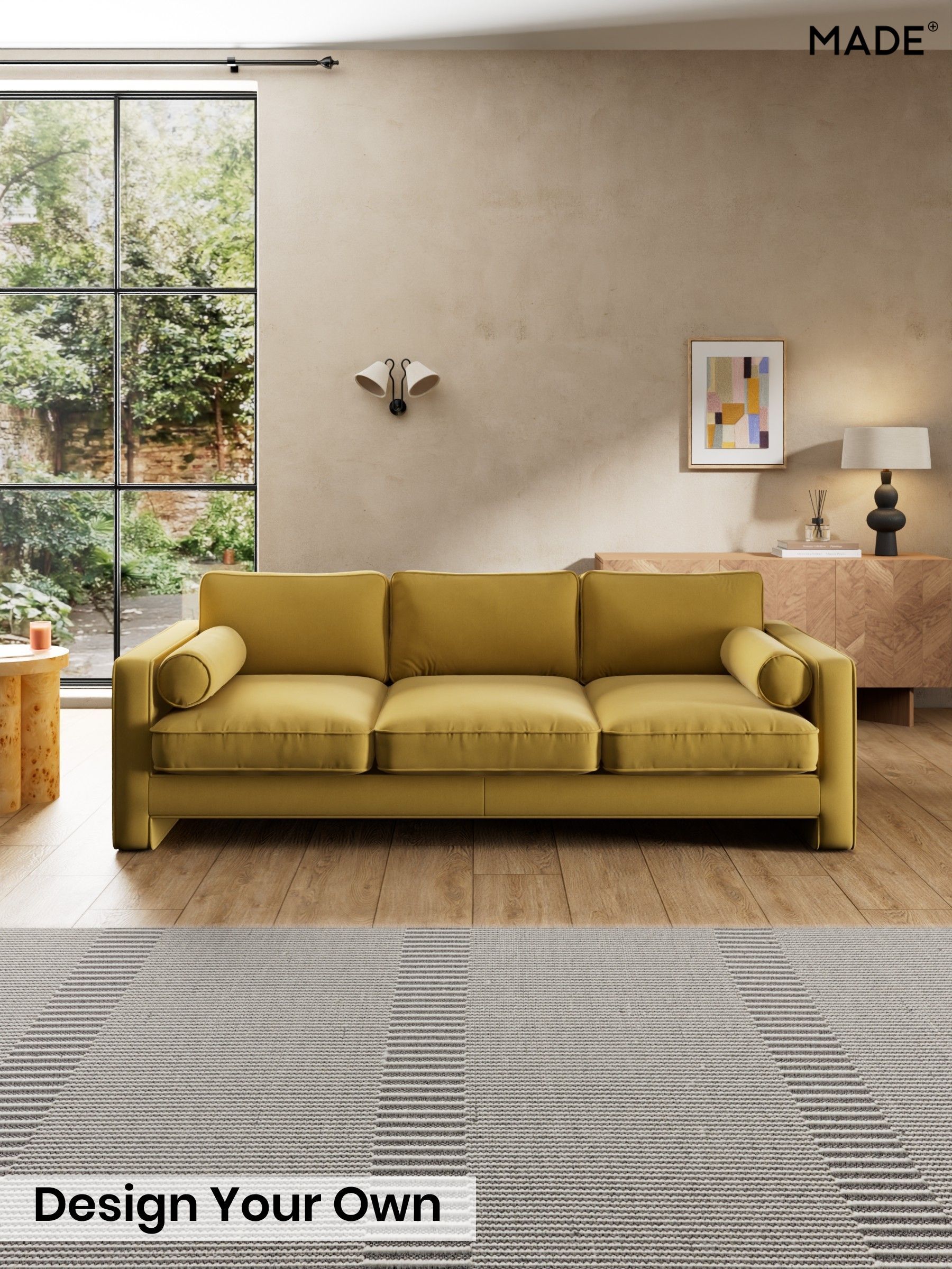 Cotton Velvet Blend/Honey Yellow - Holloway By Made