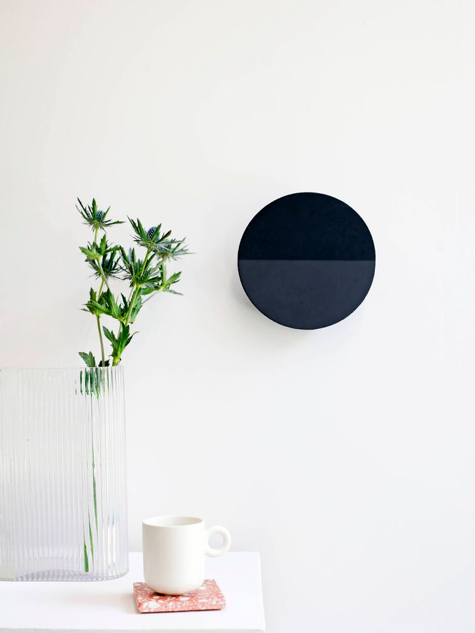 Houseof. Grey Round Diffuser Wall Light (Q75357) | £150