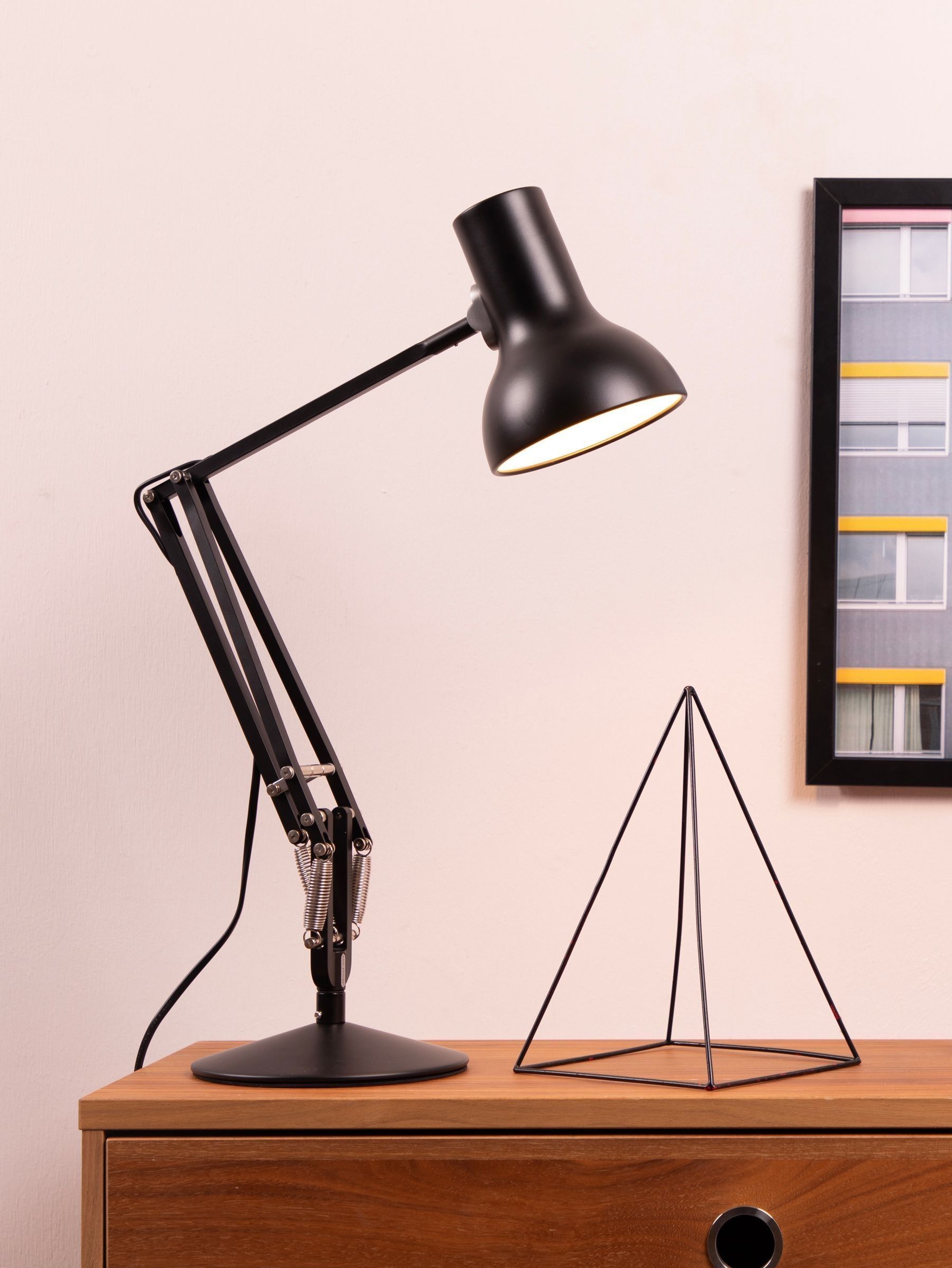 Anglepoise Black Type 75™ Mini Desk Lamp (Q75825) | £190