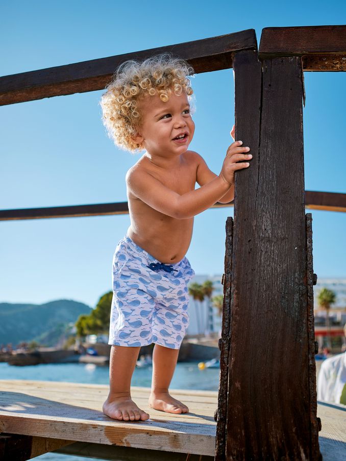 Blue Swim Shorts (Q76592) | £16