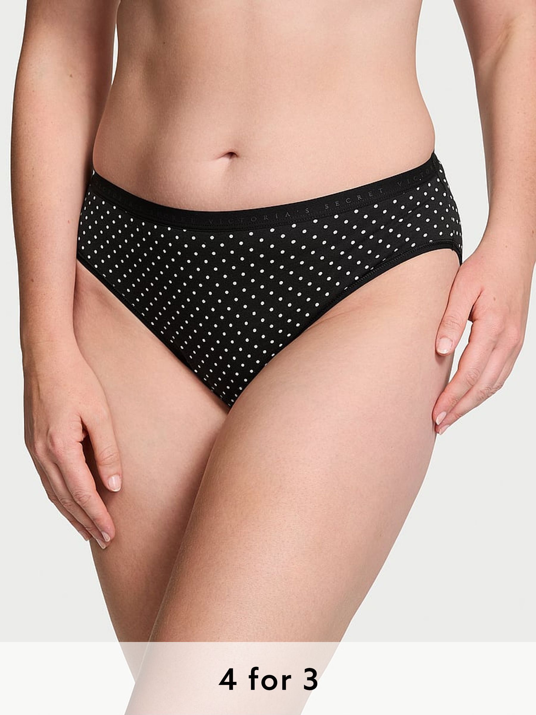 Black Dots Brief Knickers (Q76775) | £9