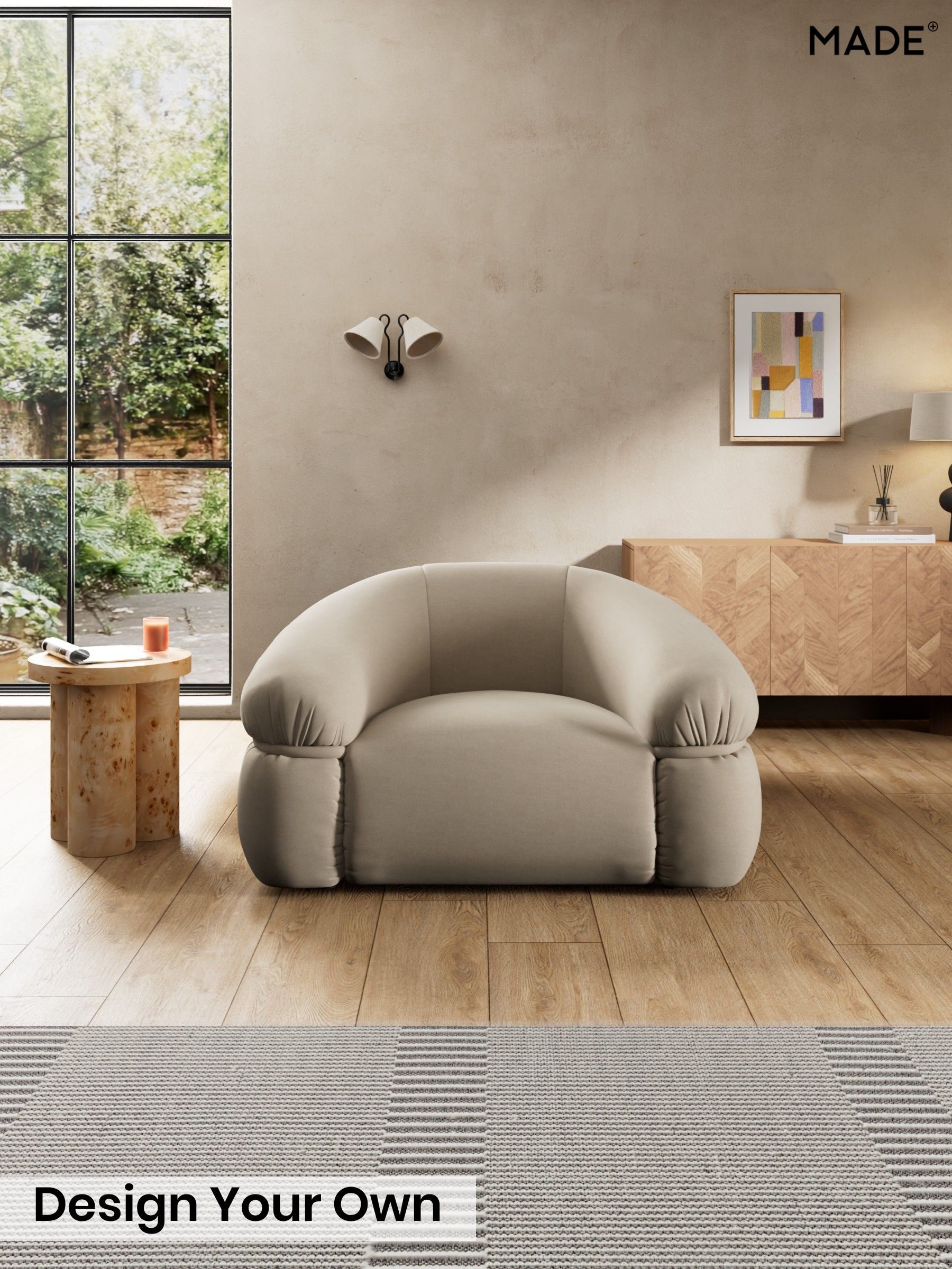 Cotton Velvet Blend/Mid Natural - Soma By Made