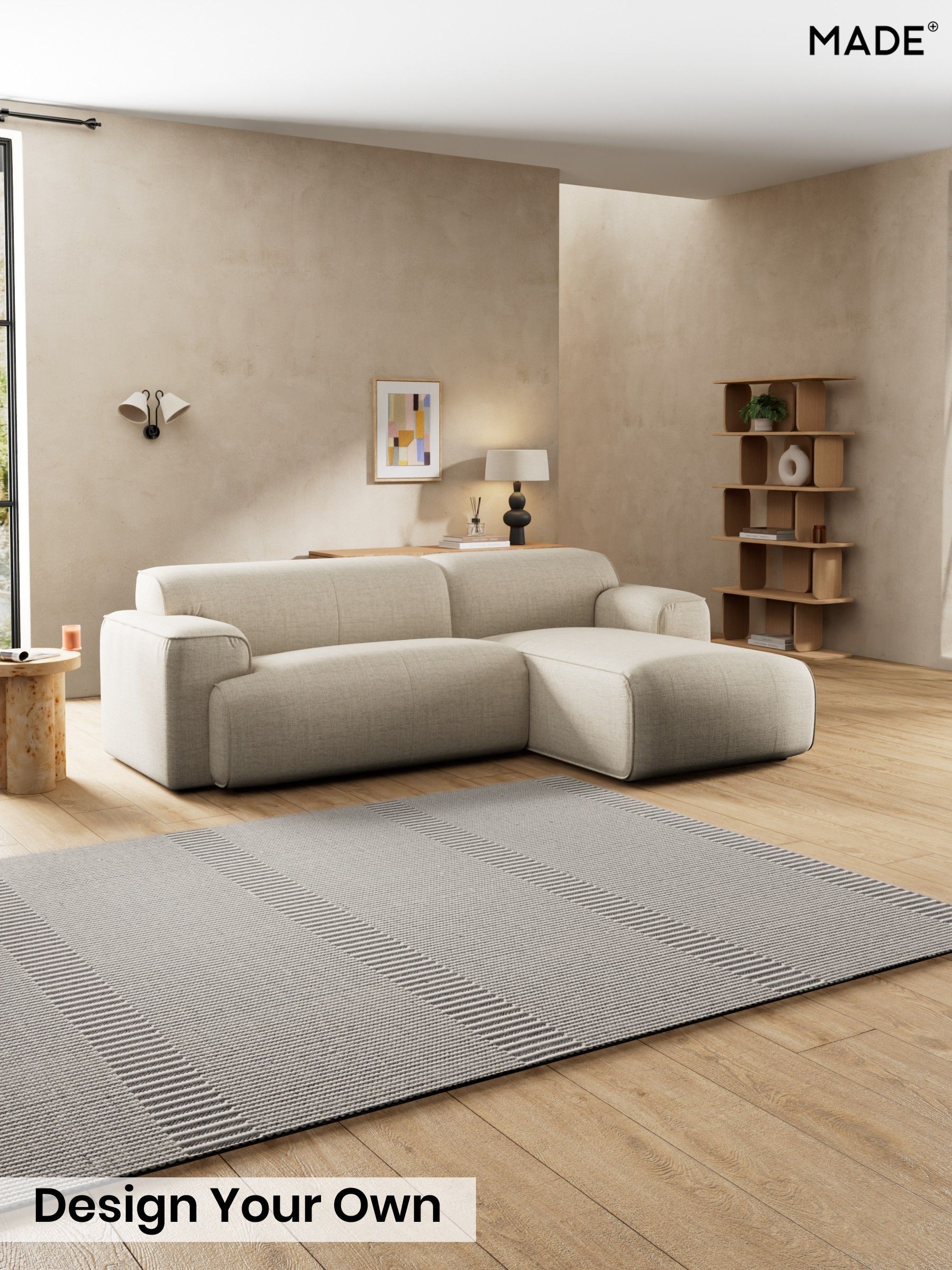 Basket Weave/Mid Natural - Avalon By Made