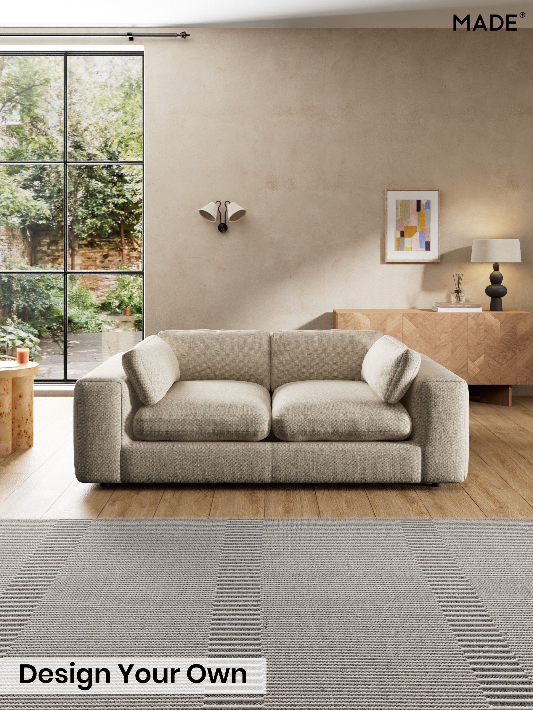 Basket Weave/Mid Natural - Alec By Made