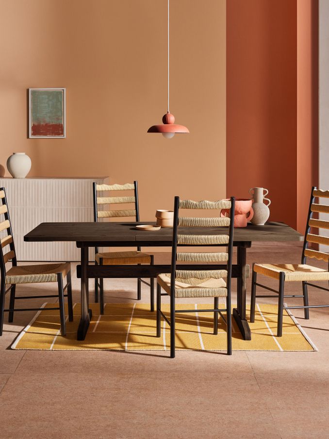 Quinn 6 to 8 Seater Dining Table in Dark Oak (Q79795) | £999