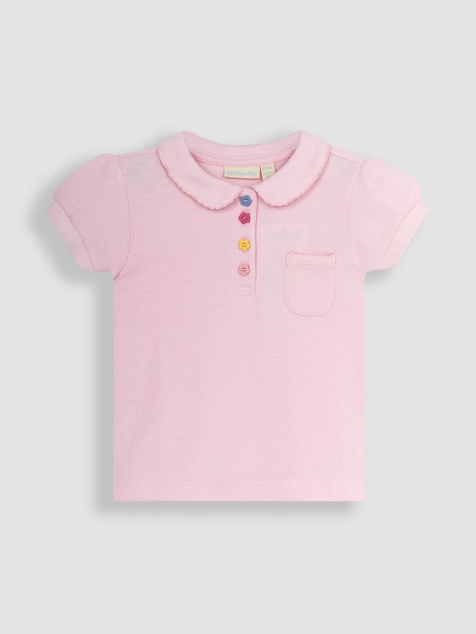 Pink Pretty Polo Shirt (Q80895) | £9