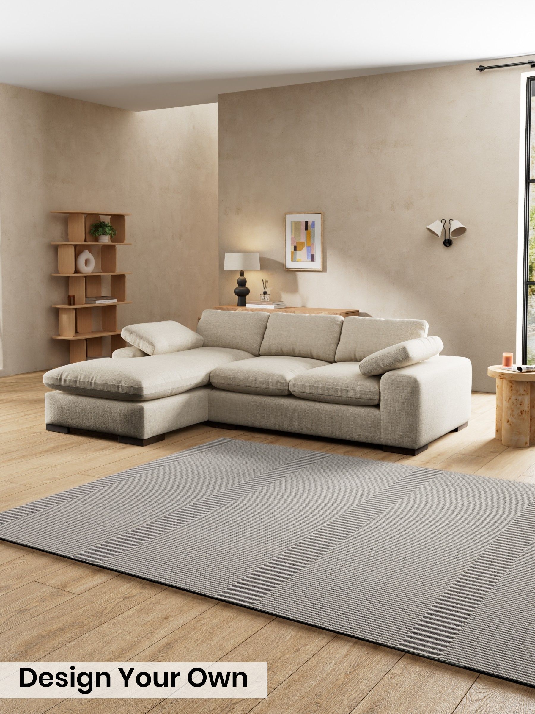 Basket Weave/Mid Natural - Melbourne By Made
