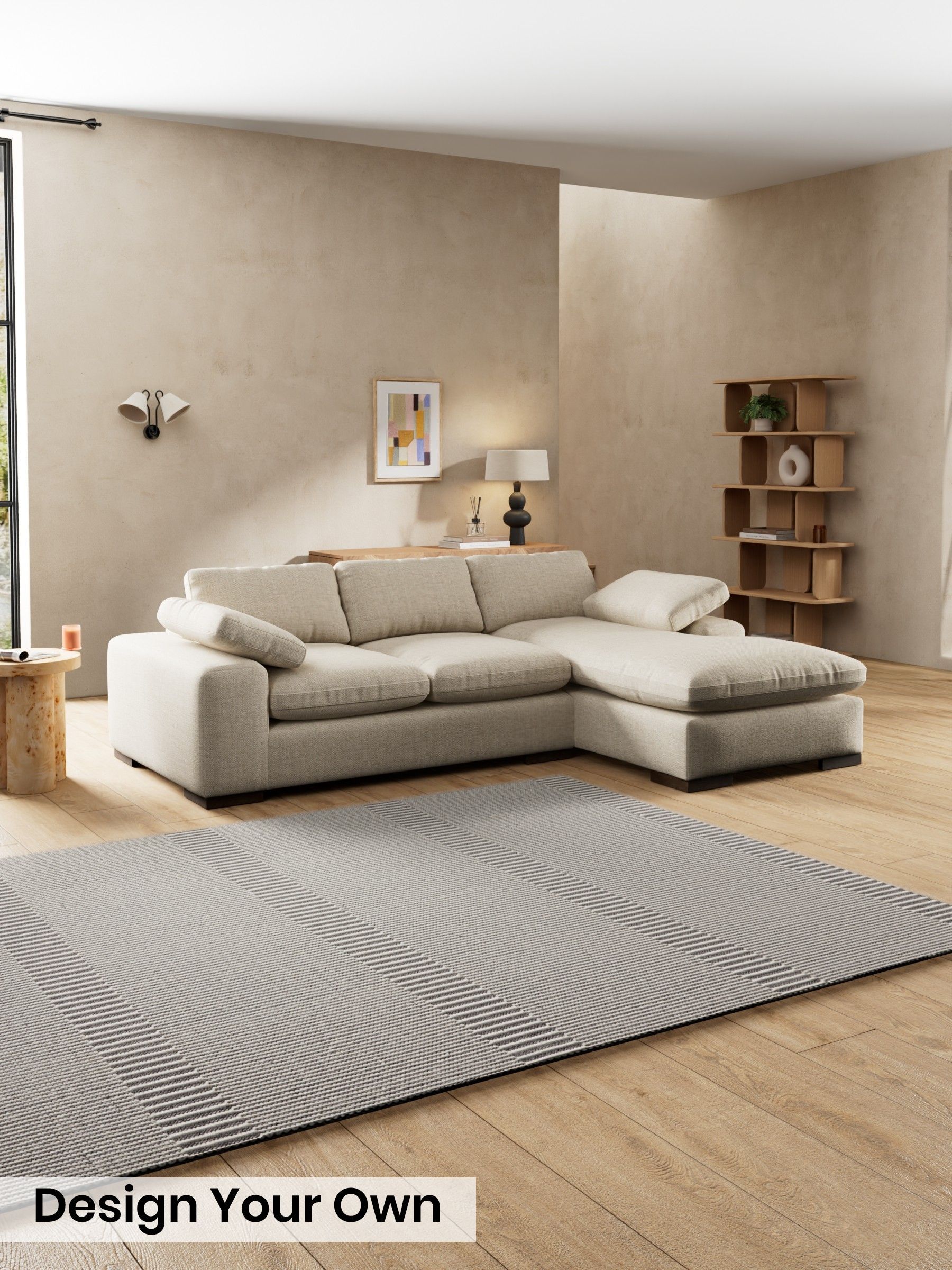 Basket Weave/Mid Natural - Melbourne By Made