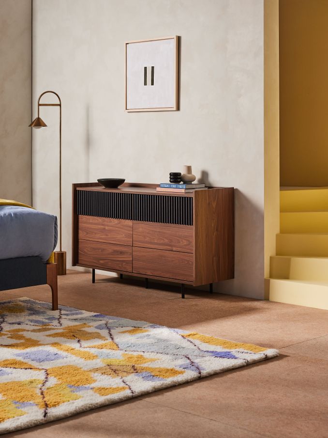 Blaze 6 Drawer Chest of Drawers in Dark Brown (Q82785) | £499