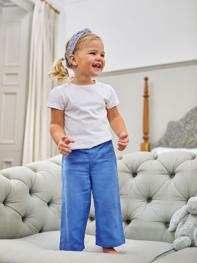 Cornflower Blue Twill Trousers (Q82951) | £8