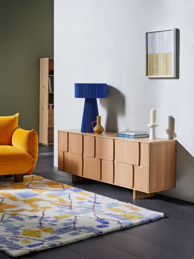 Cory Large Sideboard in Oak (Q83057) | £699