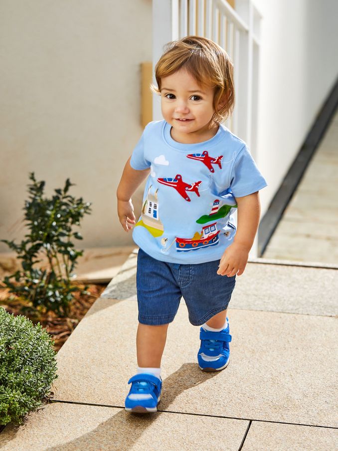 Blue Red Arrows Appliqué T-Shirt (Q83093) | £15