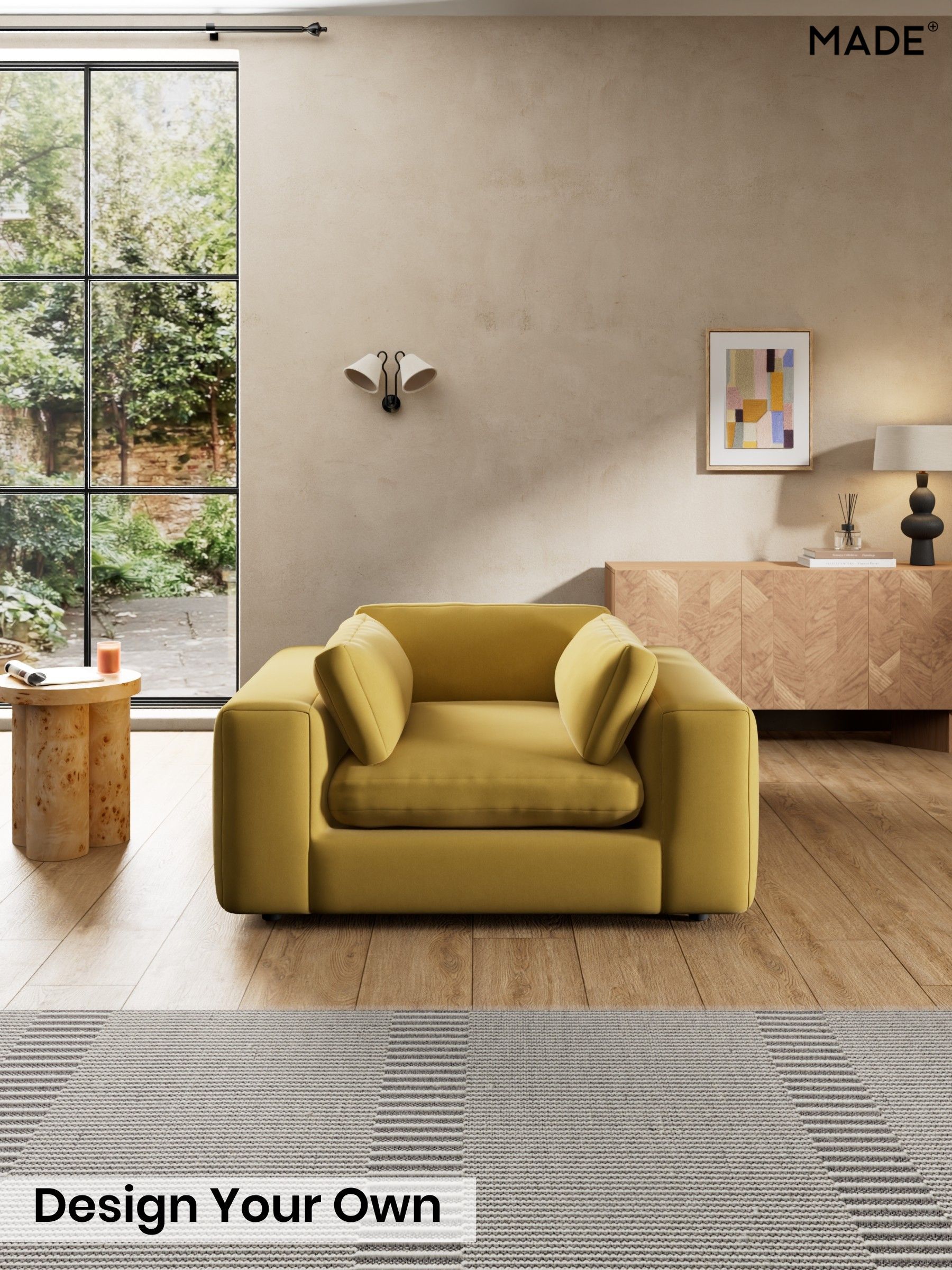 Cotton Velvet Blend/Honey Yellow - Alec By Made