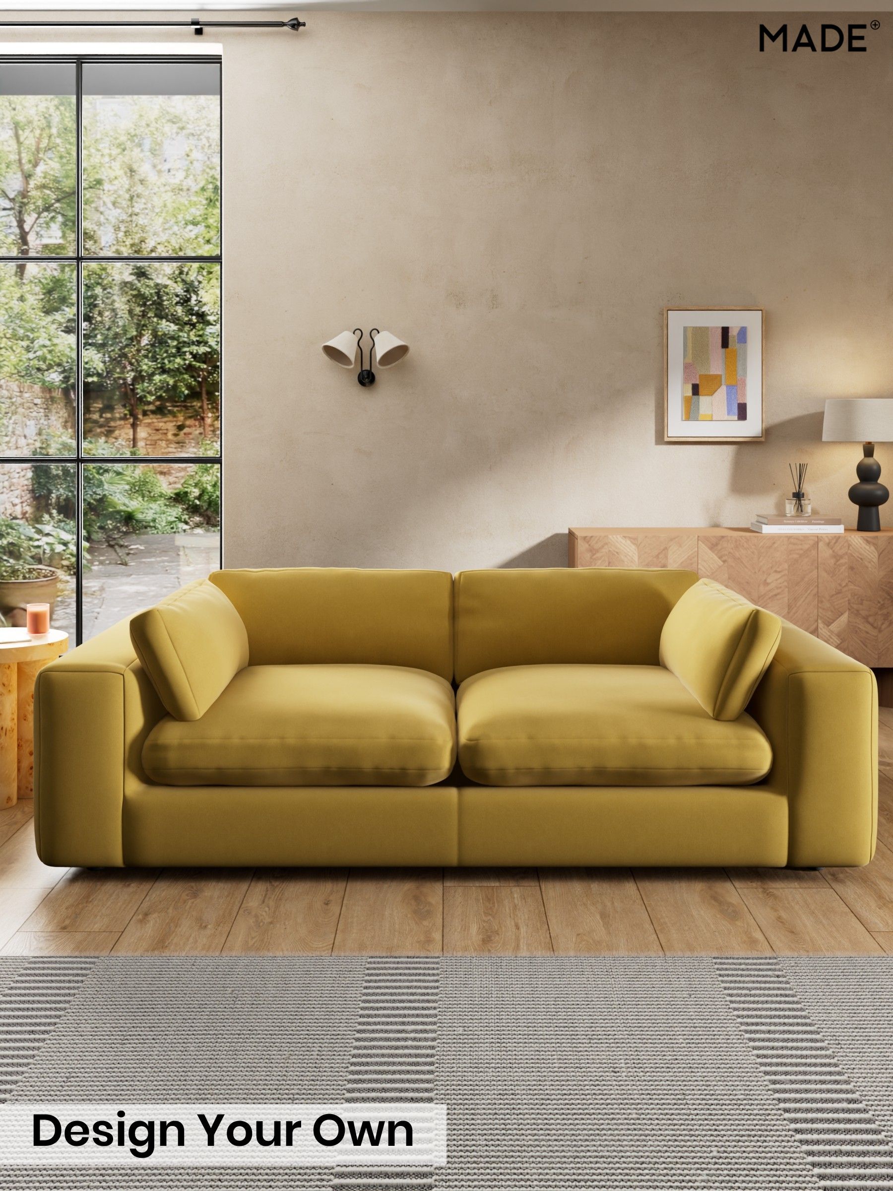 Cotton Velvet Blend/Honey Yellow - Alec By Made