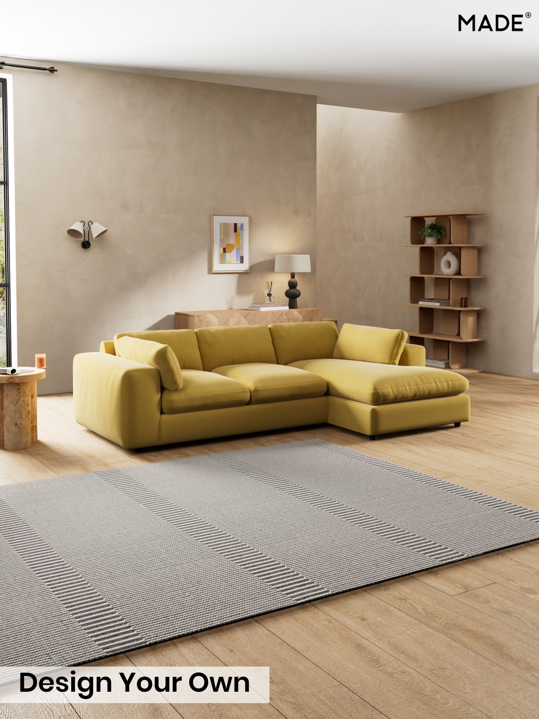 Cotton Velvet Blend/Honey Yellow - Alec By Made