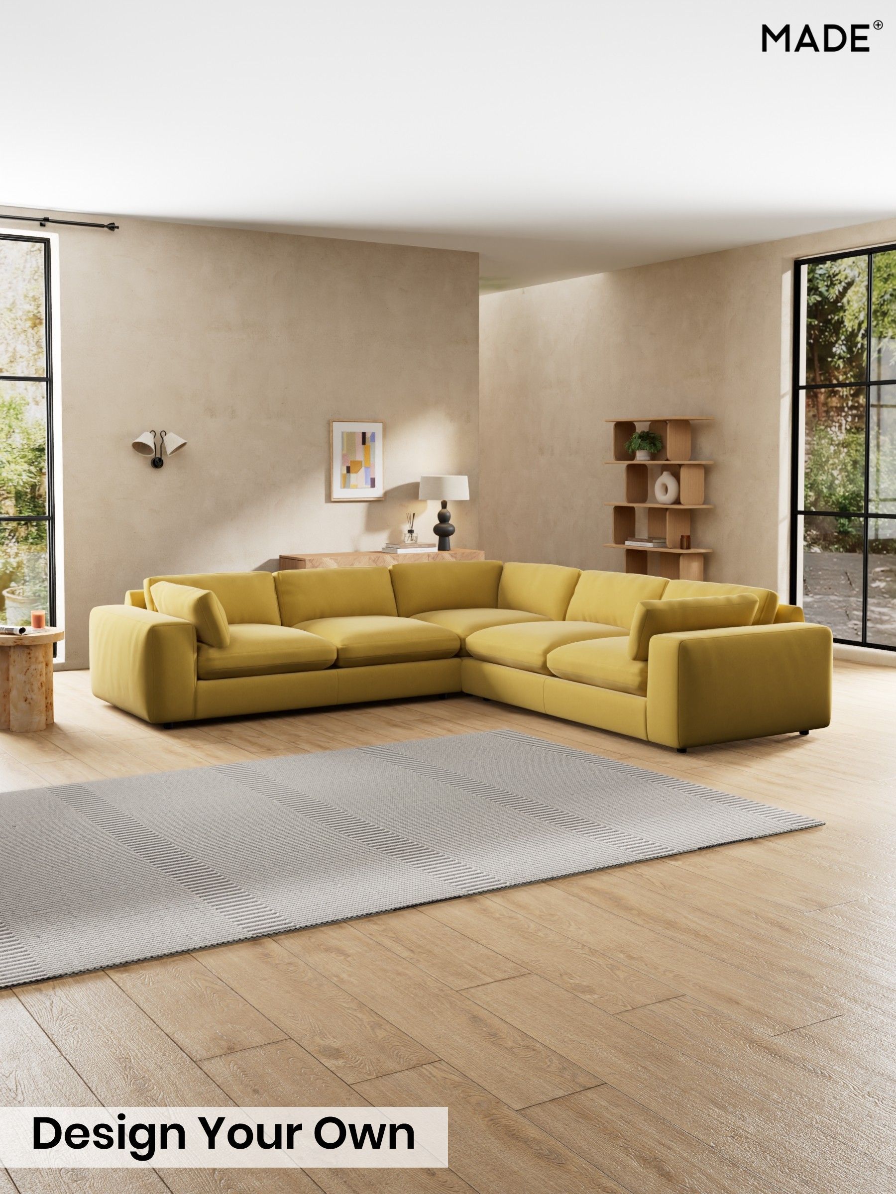 Cotton Velvet Blend/Honey Yellow - Alec By Made