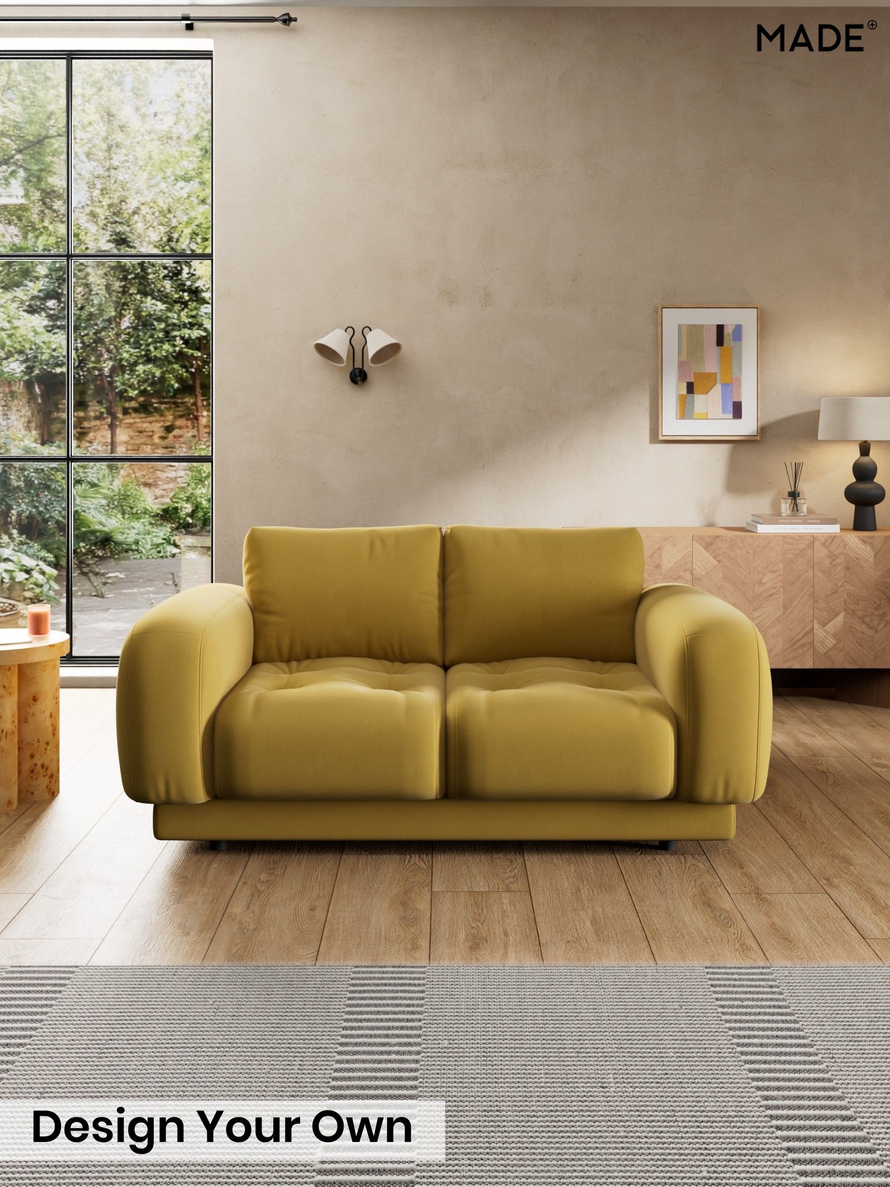 Cotton Velvet Blend/Honey Yellow - Flint By Made