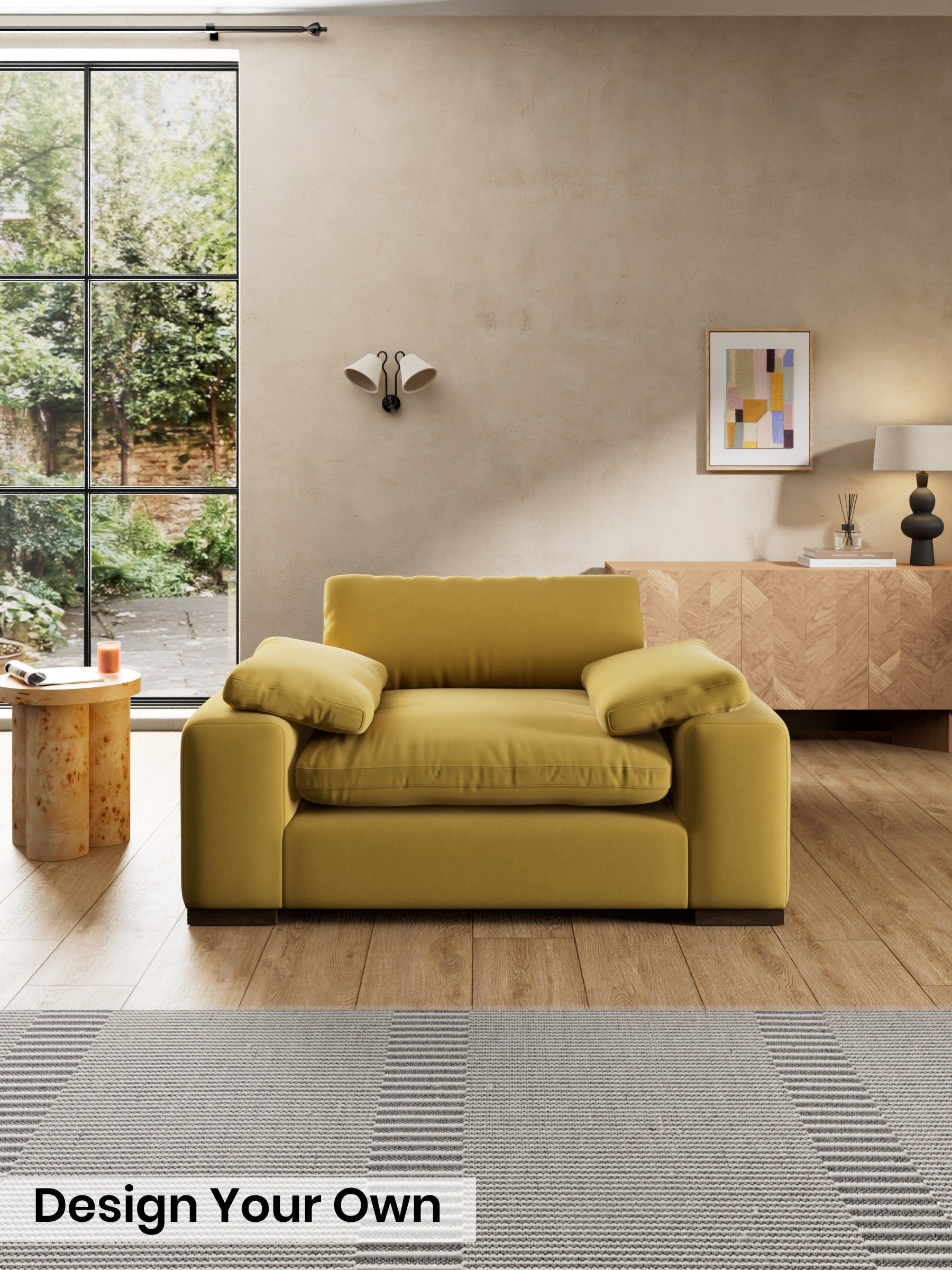 Cotton Velvet Blend/Honey Yellow - Melbourne Luxe By Made